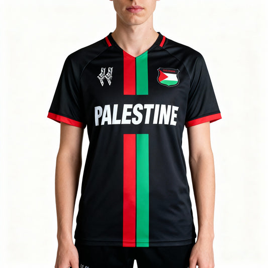 Palästina Trikot – Schwarz