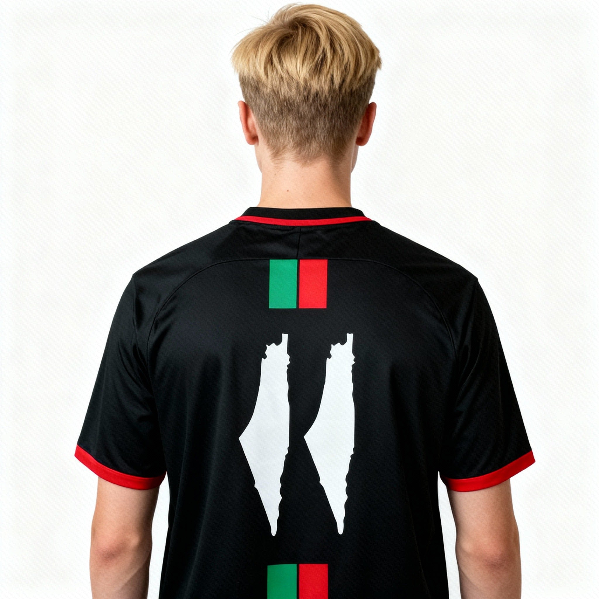 Palästina Trikot – Schwarz