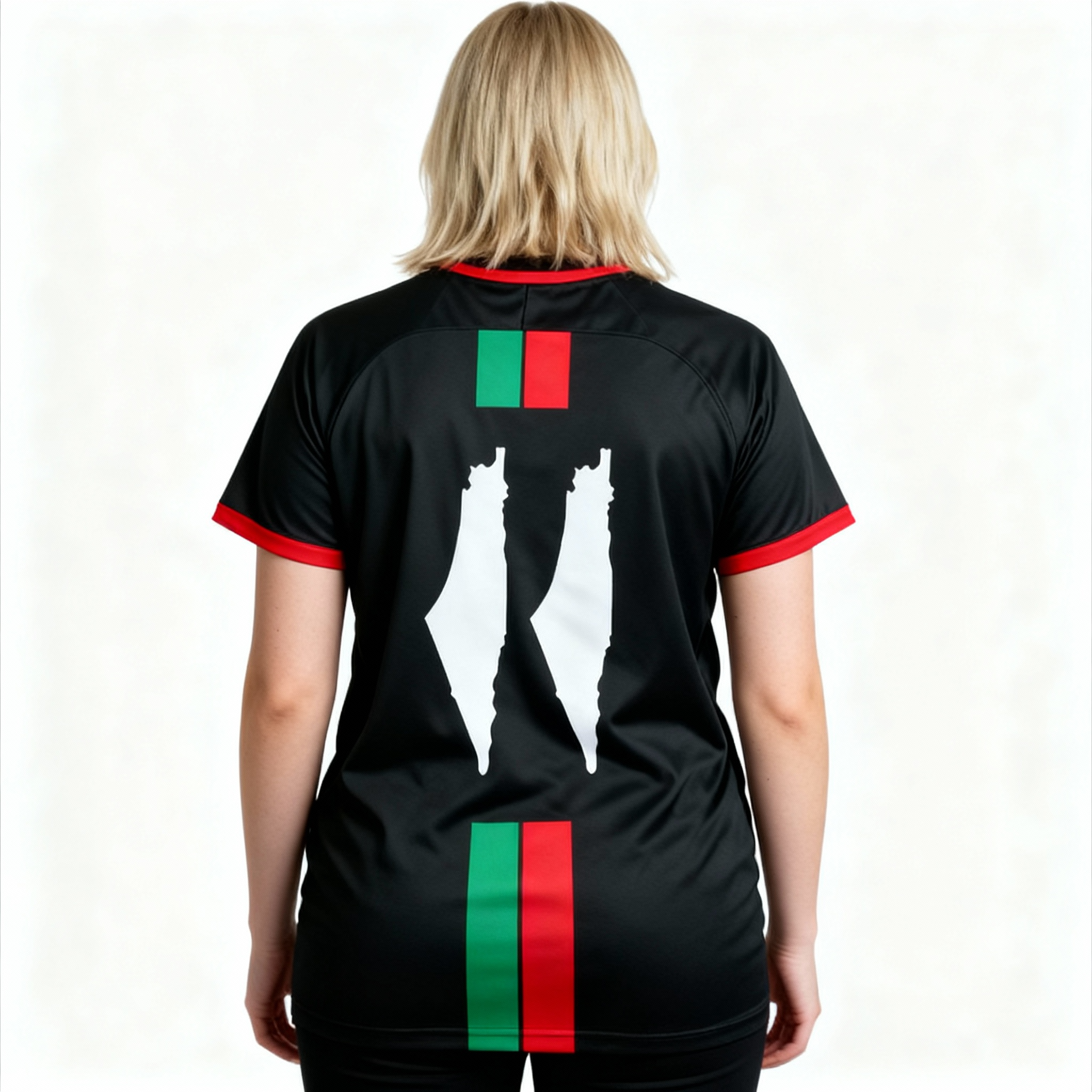 Palästina Trikot – Schwarz
